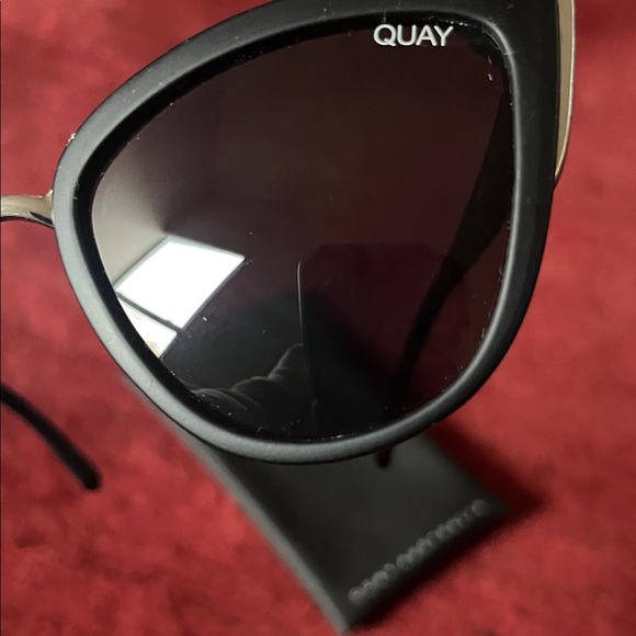 Quay Australia My Girl 126 Women’s Sunglasses Black Frame  Cat Eye main image 7